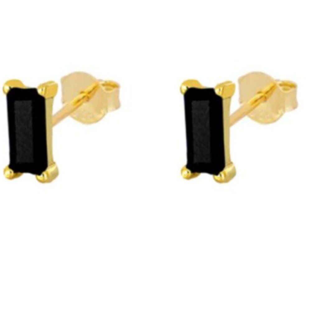 ** SOLD** Black Stud Earrings